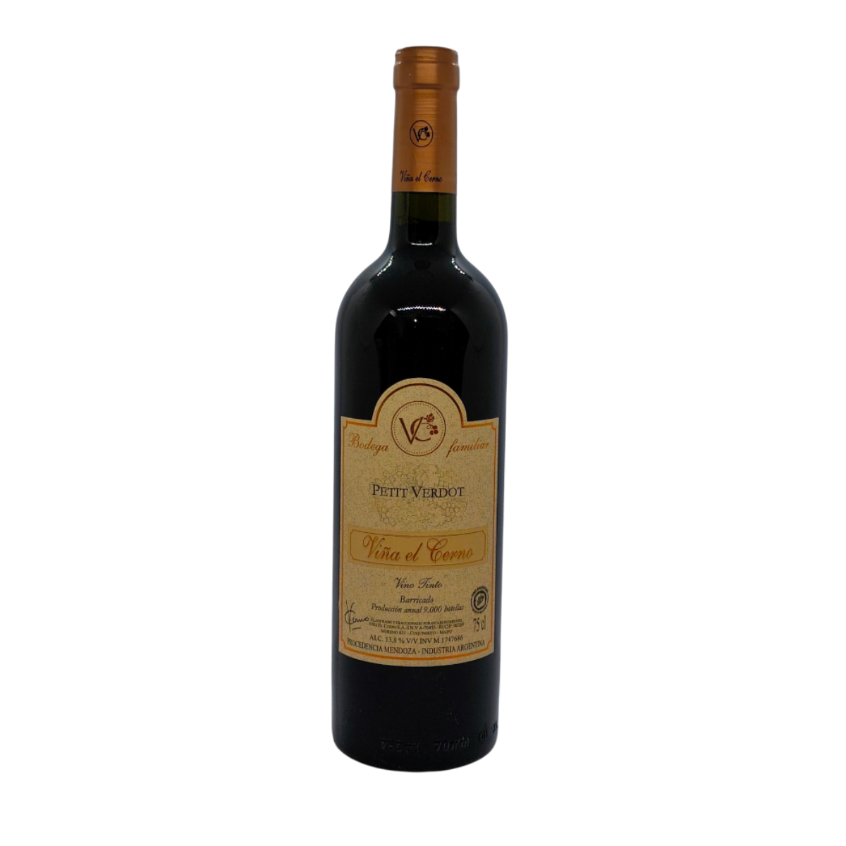 6a4db997ee767 Viña el Cerno Gran Reserva Petit Verdot Viña el Cerno 2015 - Imagen 1