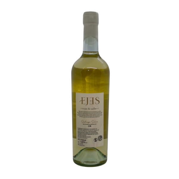 Ejes Blanco dulce natural Vino de autor - Imagen 2