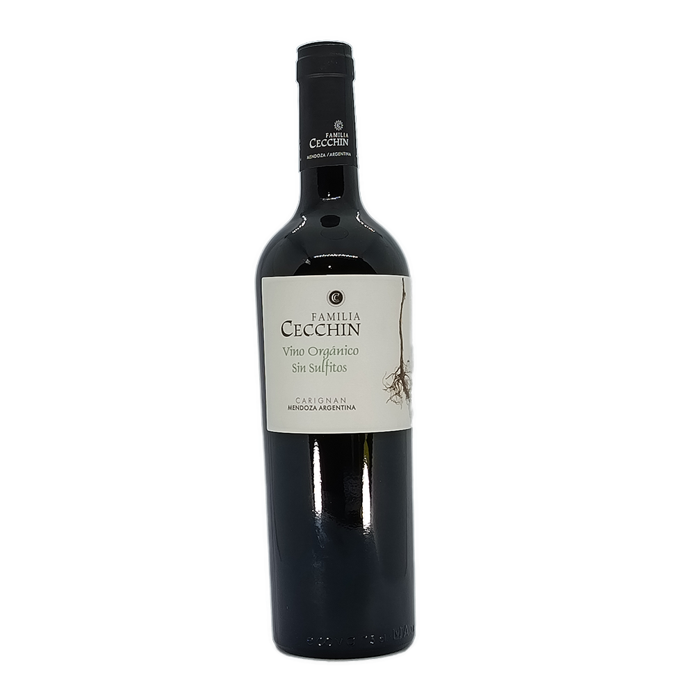 VI-TI-CG-002 Familia Cecchin Carignan sin sulfitos agregados - Imagen 1