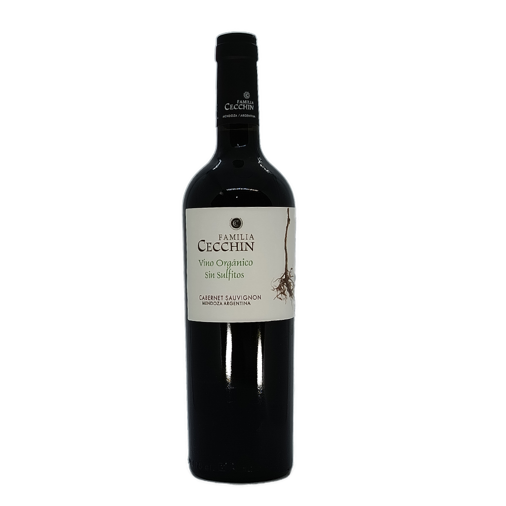 VI-TI-CS-014 Familia Cecchin Cabernet Sauvignon sin sulfitos - Imagen 1